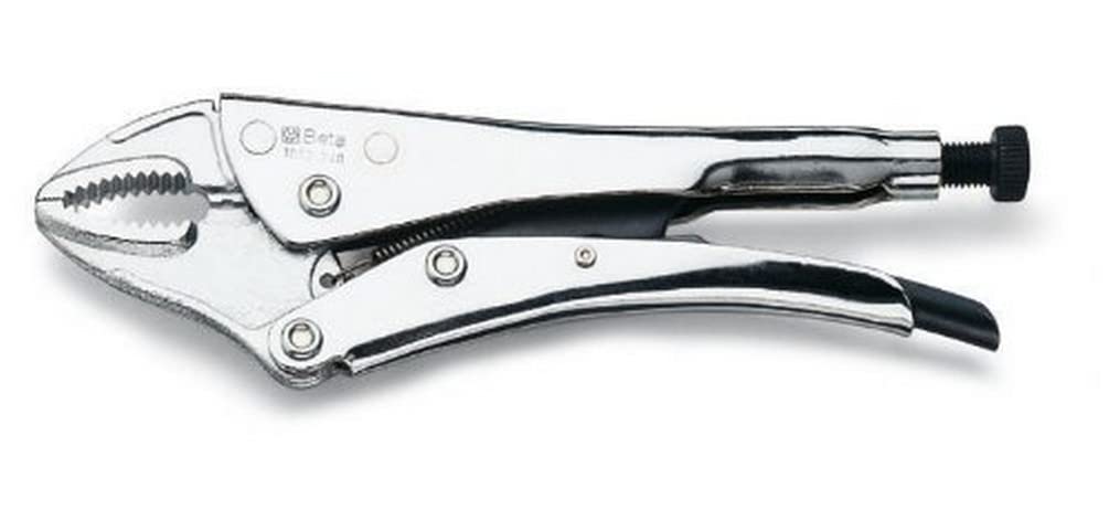 Beta 10520019 Model 1052 190 Adjustable Self-locking Pliers, Concave Jaws, 190mm