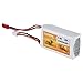 FLOUREON 2S 7.4V 1000mAh 20C Lipo Battery Pack with JST Plug for RC Car Truck Truggy RC Hobby