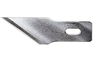 Excel Blades 22624 #24 Deburring Blades, 3/4 Inch Carbon Steel, Set Of 100 Blades for Craft Knife, Perfect for Deburring, Cutting, Stripping and More.
