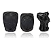 Sports Protective Gear Safety Pad Safeguard (Knee Elbow Wrist) Support Pad Set Equipment for Kids Roller Bicycle BMX Bike Skateboard Protector Guards Pads(Black)