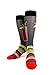 Foot Traffic Men's Novelty Socks, Funny Beverage-Themed Socks for Men, Sizes 7–12, Bloody Mary