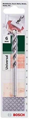 Bosch 2609255474 6mm Multi-Purpose Drill Bit, Silver, 6 mm