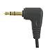 6 inch 3.5mm Male Right Angle to 3.5mm Male Right Angle Gold Stereo Audio Cable, Nylon Reinforced, Premium Quality Cable
