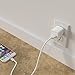 PowerJive USB AC Universal Travel Charger Adapter for iOS Devices, (5 Pack) - White