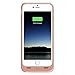 mophie Juice Pack - Protective Battery Case for iPhone 6s Plus/6 Plus (2,600mAh) (Renewed) (Rose Gold)