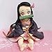 Apehuyuan Anime Demon Slayer Kimetsu no Yaiba Nezuko Kamado PVC Figure Sitting Ver. Statue Action Collectible Figure Toys