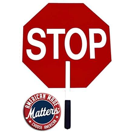 Amazon.com: crossing guard stop sign