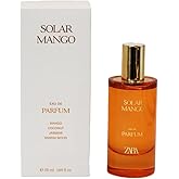 Zara Solar Mango Perfume for Women Long Lasting Fruity Floral Perfume with Ripe Mango Solar Jasmine and Sandalwood Sophisticated Eau de Parfum 50ml (1.7 fl oz.)