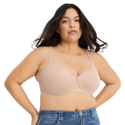 Jockey Women's Bra Cushion Wire Full Coverage Bra, Light Out, 40B at Amazon