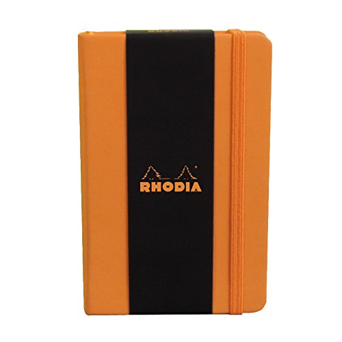 Rhodia Orange Webnotebook 3.5X5.5 Blank