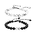 Softones 8MM Lava Rock Beads Bracelet for Men Women,Friendship Couples Gifts Natural Stone Bracelets