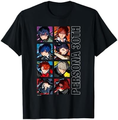 Amazon.com: Persona 5 Royal All Characters ATLUS T-Shirt