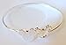 K Boutique Mickey Bangle Sterling Silver 925