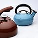 Circulon Sunrise Whistling Kettle/Stovetop Teakettle/Tea Pot, 1.5 Quart, Capri Turquoise Blue