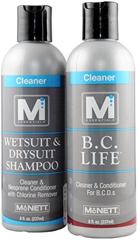 McNett Wetsuit Shampoo and BC Life Cleaner Combination Pack