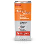 Neutrogena Rapid Clear Acne Defense  Face Lotion with Salicylic Acid, 1.7 fl. oz