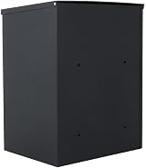 iropro Wall Mounted Parcel Drop Box Black Lockable Weatherproof Medium view 6