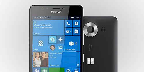 Microsoft Lumia 950 32GB Dual Sim NAM RM-1118 GSM Factory Unlocked - US Warranty (Black)