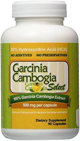 Garcinia Cambogia Select - 50% HCA,100% Pure Garcinia Cambogia