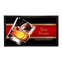 Bang Tidy Clothing Bar Runner Whisky Glass Drip Spill Mat Personalized Bar Gifts