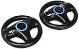 Beastron Mario Kart Racing Wheel 2 Piece - Nintendo Wii, Black