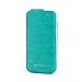 Kensington K39609WW Portafolio Flip Wallet Case for iPhone 5 - 1 Pack - Carrying Case - Retail Packaging - Teal Ostrich