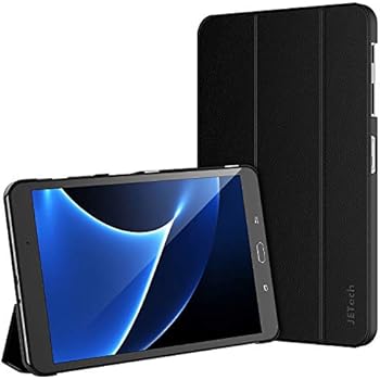 JETech Case for Samsung Galaxy Tab A 10.1 2016 (SM-T580 / T585), Smart Cover with Auto Sleep/Wake (Black)