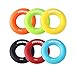 Best Hand Grip Strengthener Rings,A Forearm Wrist & Finger Exerciser,Life Time Warranty! Rock Climbing, Athletes & Musicians Stress Relief & Rehabilitation,Set of 3 Resistance Levels