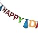 Happy Father's Day Bunting Banner Daddy's Day Party Decorations Backdrop Garland for Father's Day