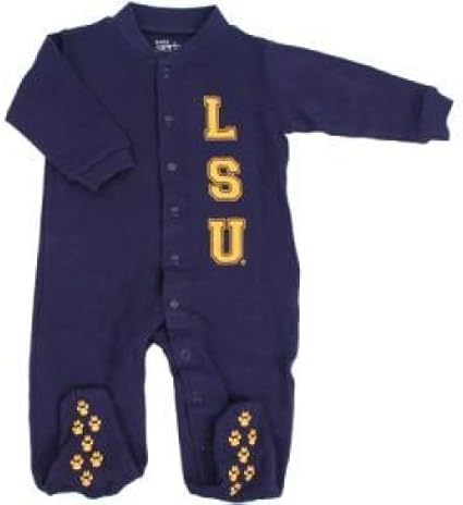 lsu baby pajamas