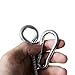 Hammock Hanging kit by Maky Outdoors. Heavy Duty - Load Capacity 600 lb. Hammock Hooks and carabiners for Hammock Stand, Yoga hammocks, Swing, Chair. Indoor, Outdoor