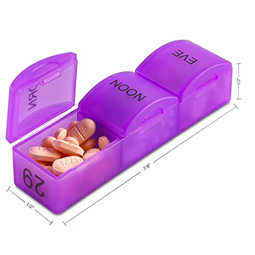 Month Pill Box Organizer 3TimesADay MorningNoonNight 30 Day