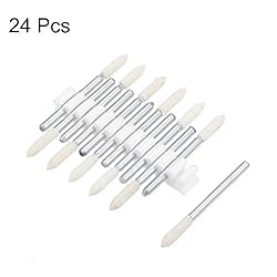 uxcell 24Pcs 3mm Wool Felt Mounting Point Tapered