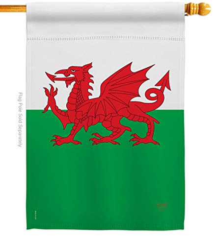 Breeze Decor - Wales Flags of the World - Everyday Nationality Impressions Deco…
