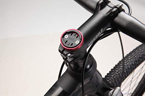 wileosix Bicycle Bike Stem Bike Stem Top Cap Holder Mount Bracket for Bike Top Cap Computer Stopwatch Wahoo