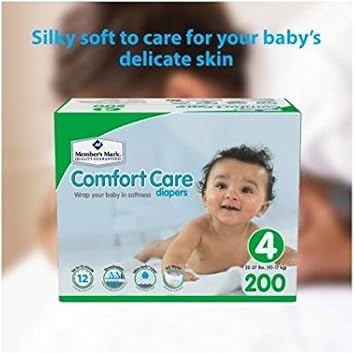 member's mark size comfort care baby diapers