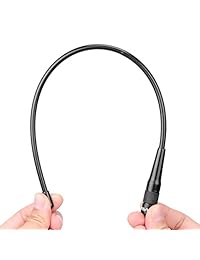 Retevis Radio de dos vías Antena 15.4" de doble correa SMA F Antena de alta ganancia para radio Kenwood Baofeng UV 5R 888S Retevis H 777 RT 5R Walkie Talkies (paquete de 5)
