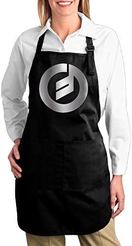 Moog Synth Logo 1 Platinum Style Kitchen Grilling Apron