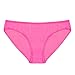 ANZERMIX Women's Breathable Cotton Bikini Panties Pack of 6