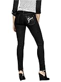 GUESS Women's Elysia Rhinestone Skinny Jeans