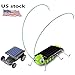 1 pack Solar Powered Grasshopper Children Learning Toy + 1 pack World's Smallest Solar Powered Car - Educational Solar Powered Toy