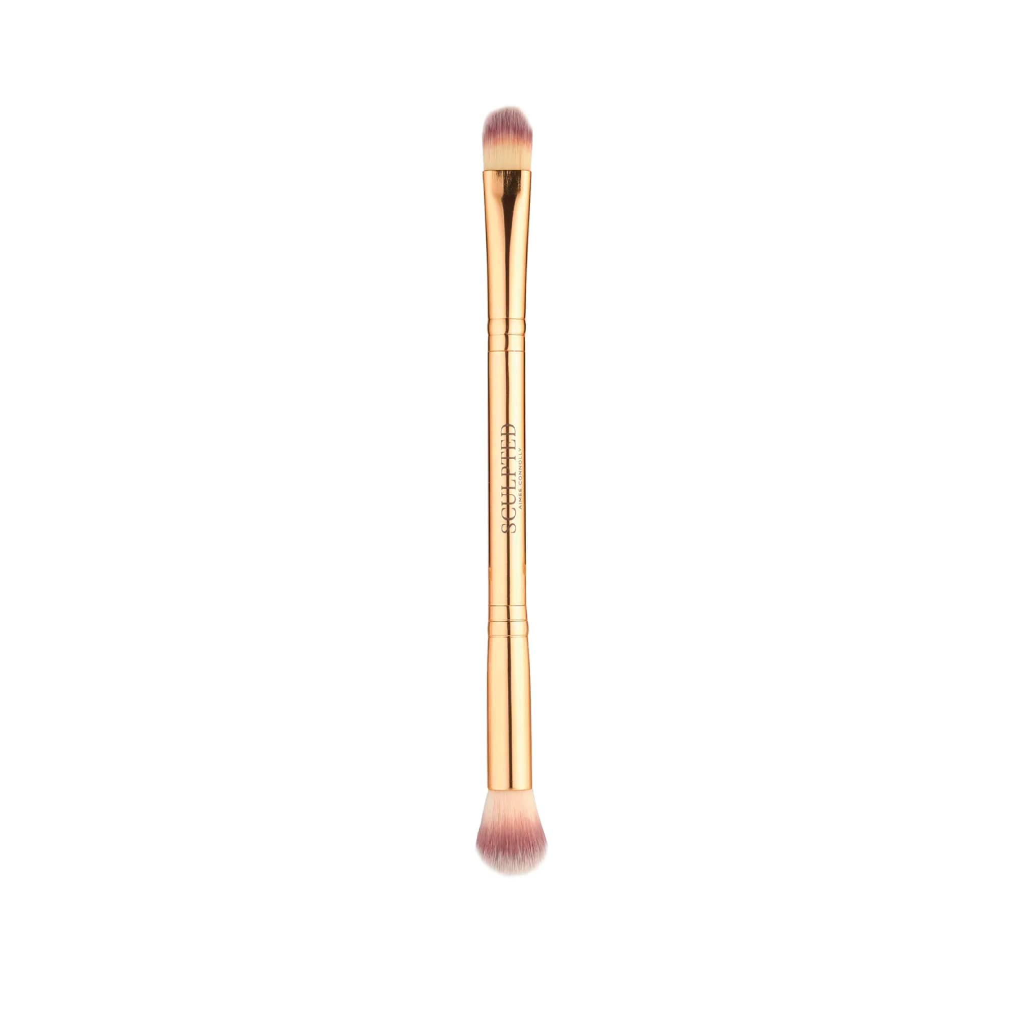 Double-Ended Concealer Duo Makeup Brush from Sculpted by Aimee - 2 in 1 Buff and Sharpen Brush for use Under Eye