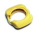 SpeedPlay Unisex_Adult Aero Walkable Cleat-Cover Kit, NUR FÜR Zero Serie GEEIGNET Pedals, Yellow, Standard Size