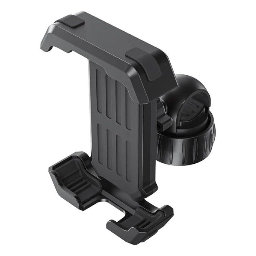 PRENDELUZ Mobile Phone Holder for Bicycle, Motorcycle Mobile Holder with ABS Knob for Smartphone