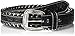 ARIAT Men's Steel Lace Black Western Belt