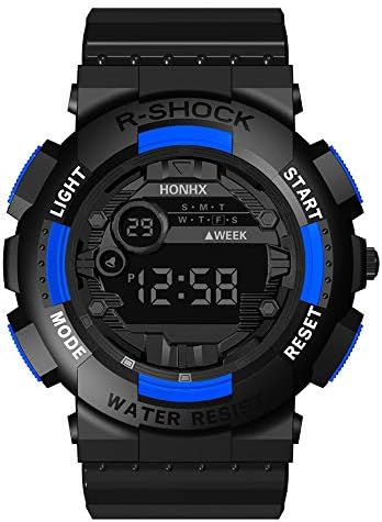 Cathalem Men's Waterproof Casual Luminous Stopwatch Alarm Simple Army Watch