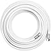 SureCall 50' RG-6 Coax Cable with F - Male Connectors, White