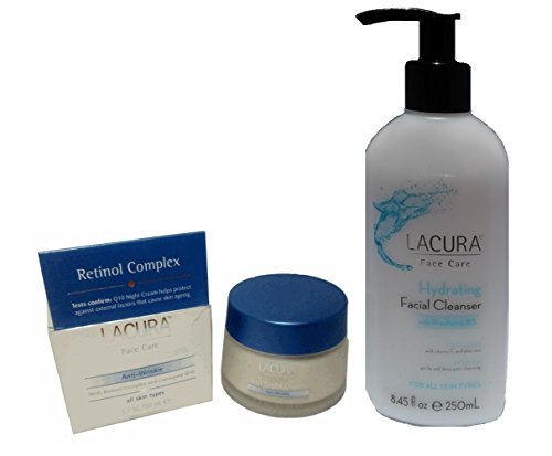 Lacura Face Care Q10 Renew Anti-Wrinkle Day Cream + Lacura Q10 Anti