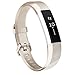 Vancle For Fitbit Alta Band/Alta HR Band, Newest Replacement Wristbands for Fitbit Alta HR 2017 and Alta 2016 (# champagne, Small)