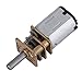 DC 3V 150 RPM Gear Motor Electric Speed Reduction Geared Motor with Metal N20 3 MM Shaft Diameter × 10 MM Shaft Length for DIY Electric Toys Robots Models